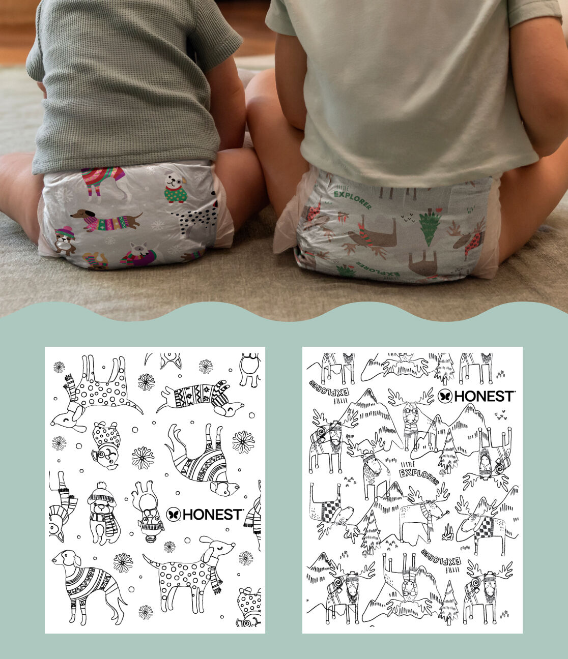 2025 Winter Coloring Sheets