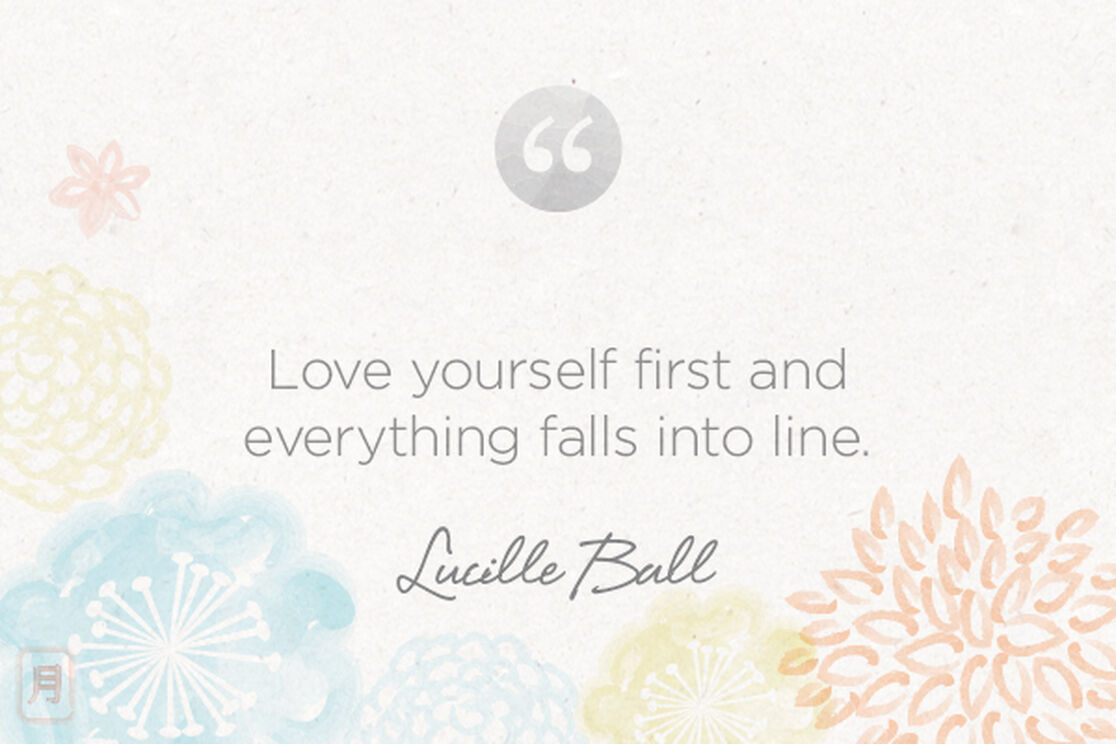 Monday Meditation: Lucille Ball On Loving Yourself