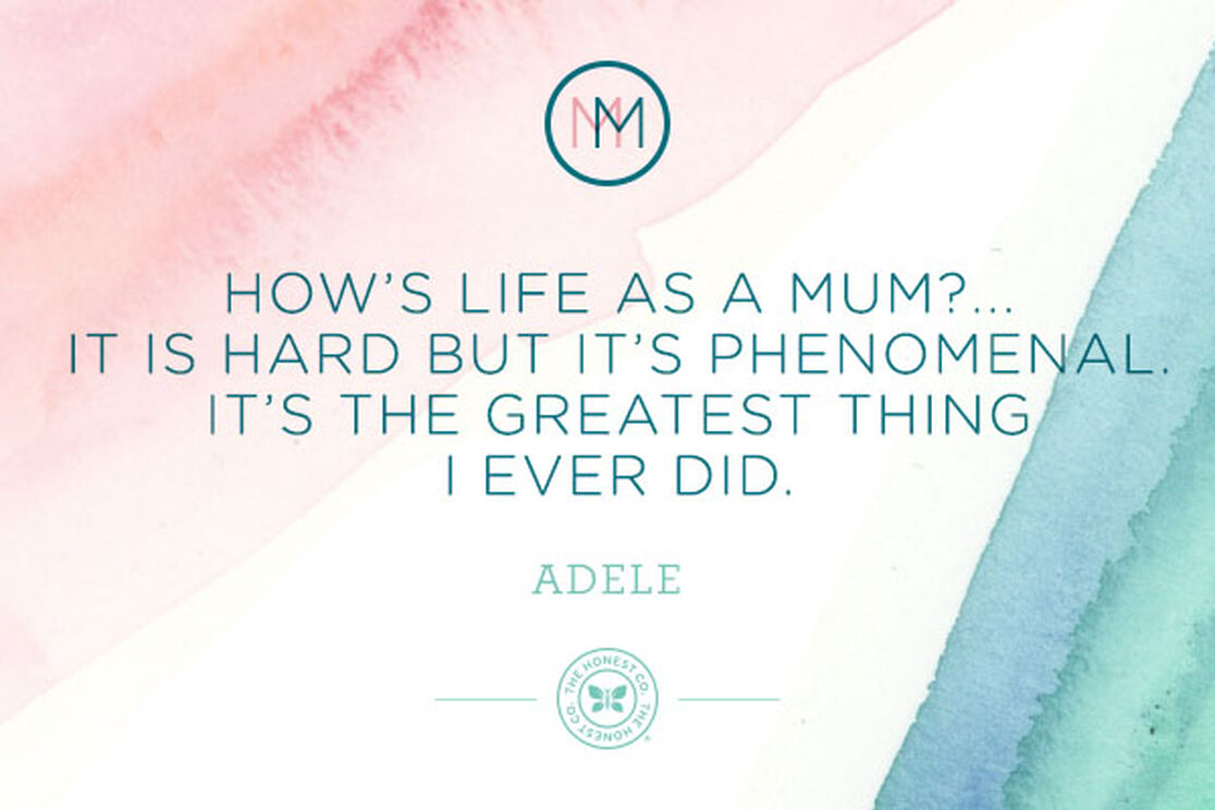 Mindful Monday: Adele on Motherhood