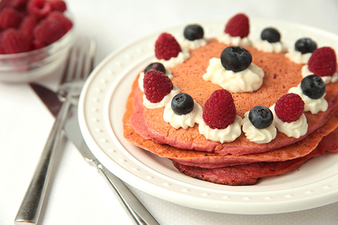 Celebrate Those Who Served with Patriotic Pancakes