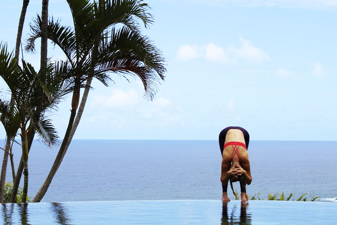 Pause & Pose: Forward Fold Variation