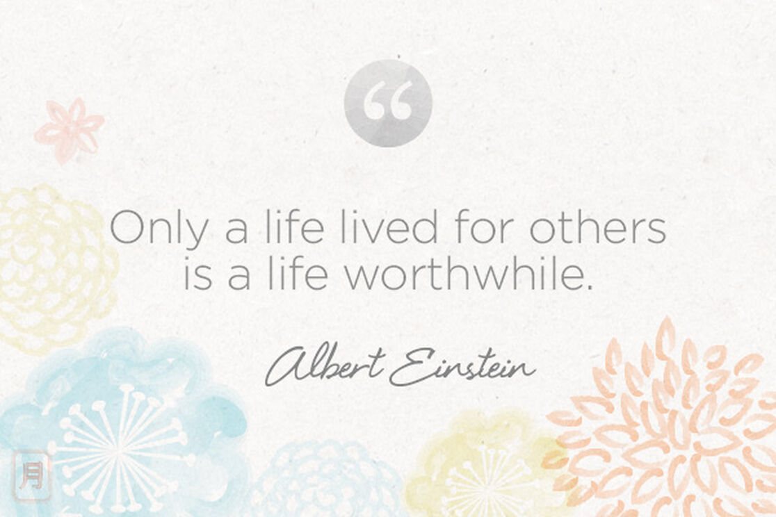 Monday Meditation: Einstein on a Life Worthwhile