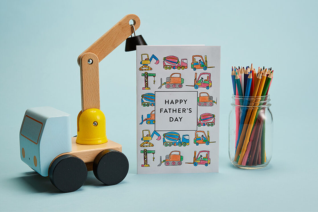 Free Printable Father’s Day Card!