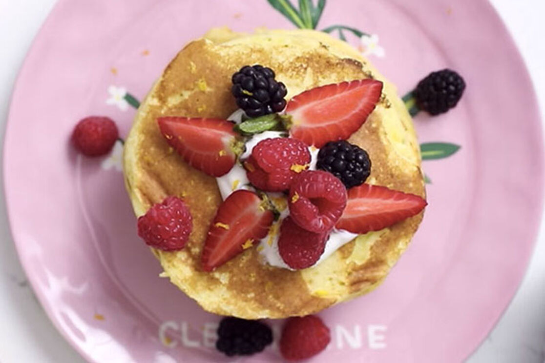 These Lemon Ricotta Pancakes Were Made for Mother's Day Brunch