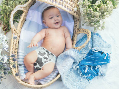 Behind the Scenes of Our Spring Diaper Shoot: Meet Christie