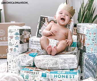 Honest Diapers + Wipes Bundle