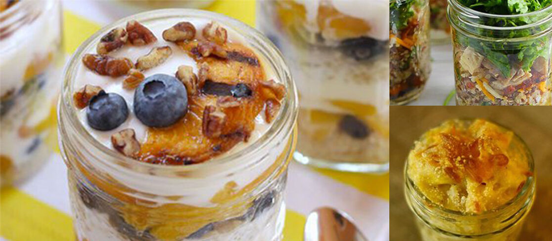 Jam Your Jar: 27 Healthy Mason Jar Meals