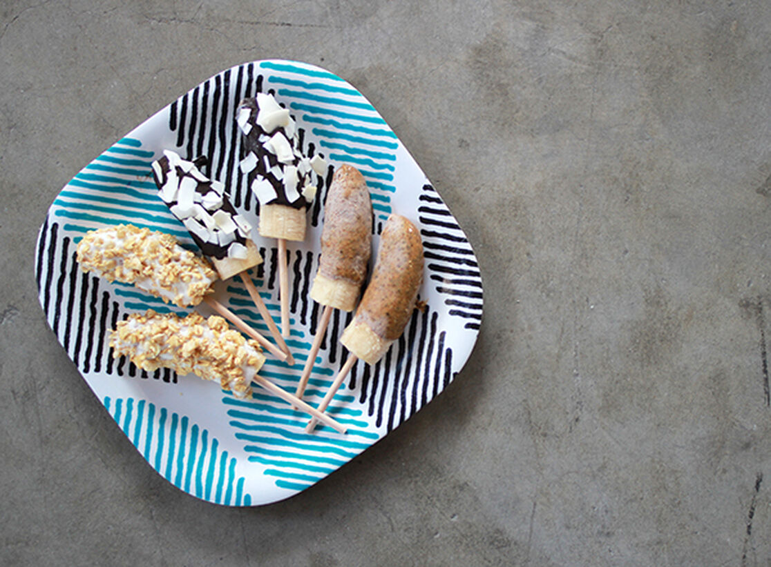 Beat the Heat with Frozen Banana Pops