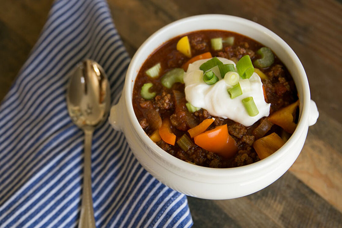 Warm Up with a Bowl of Buffalo Chili