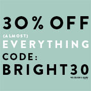 30% off w/ code: BRIGHT30 Image