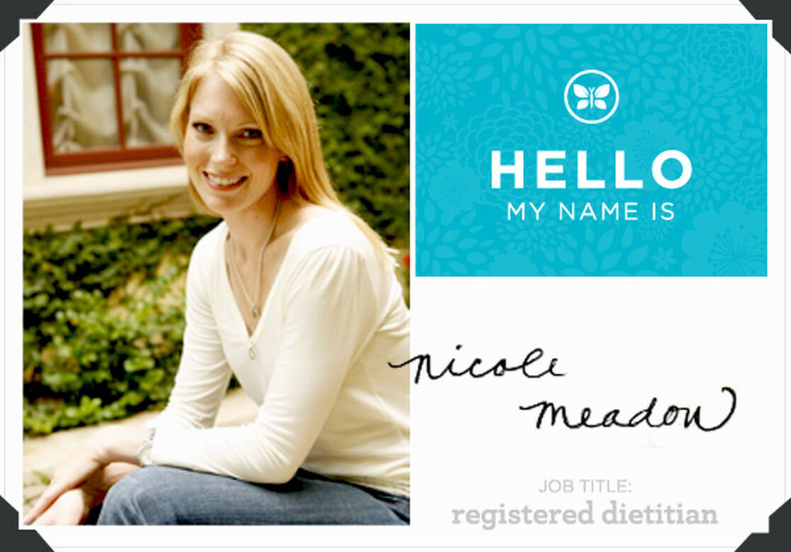 Introducing Nutritionist Nicole Meadow