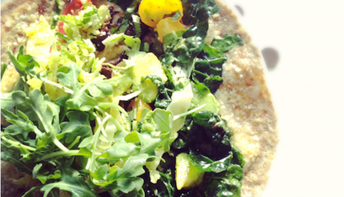Quick Healthy Dinners at My House: Kale Wraps
