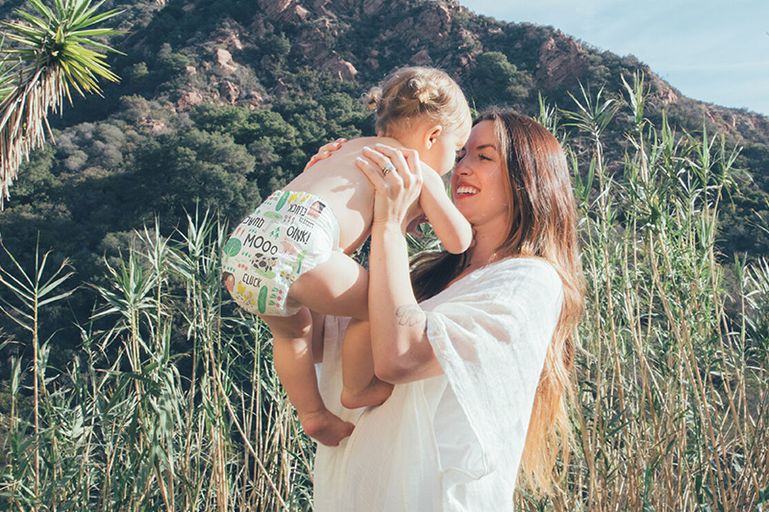 Behind the Scenes of Our Spring Diaper Shoot: Meet Karley