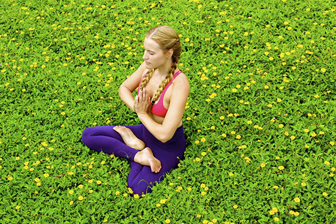 Pause & Pose: Lotus Pose