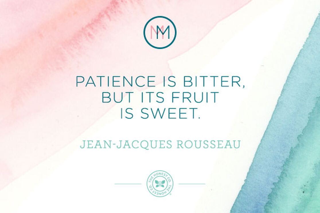 Monday Meditation: Rousseau on Patience