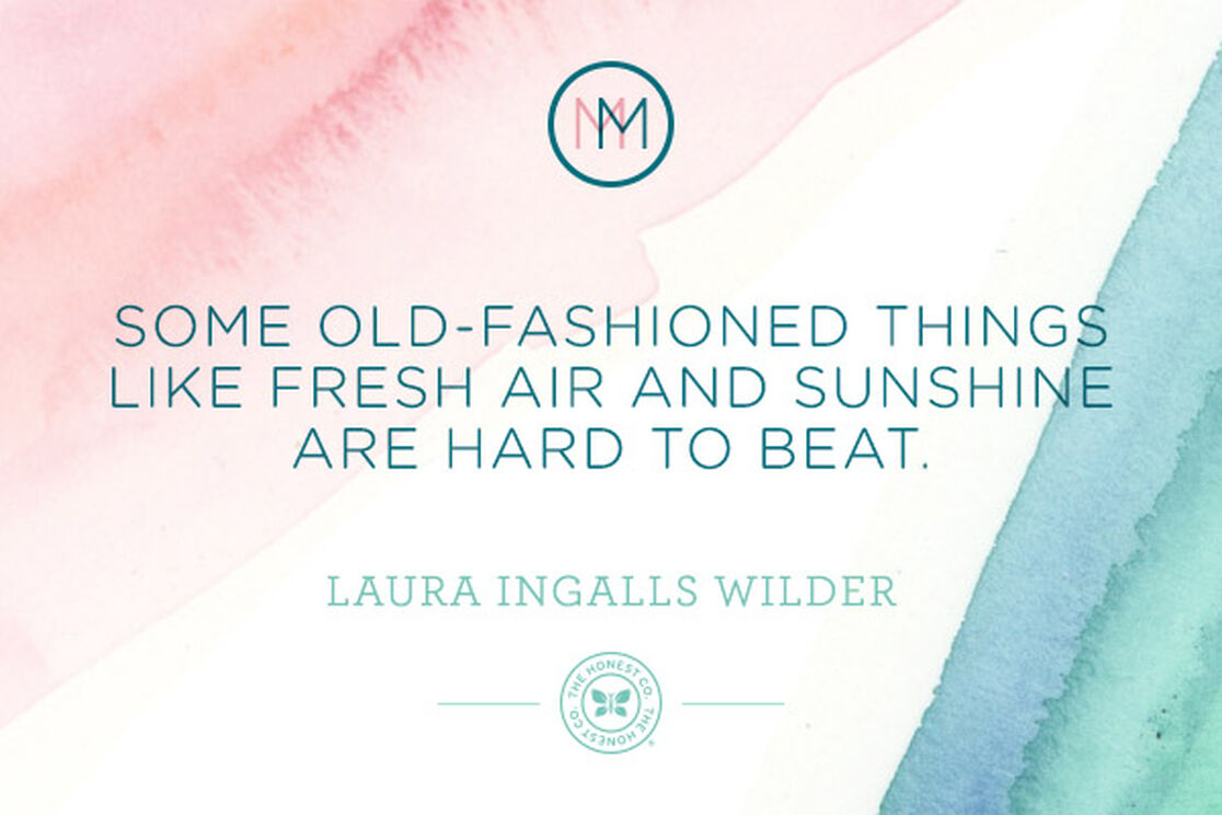 Mindful Monday: A Summery Quote from Laura Ingalls Wilder