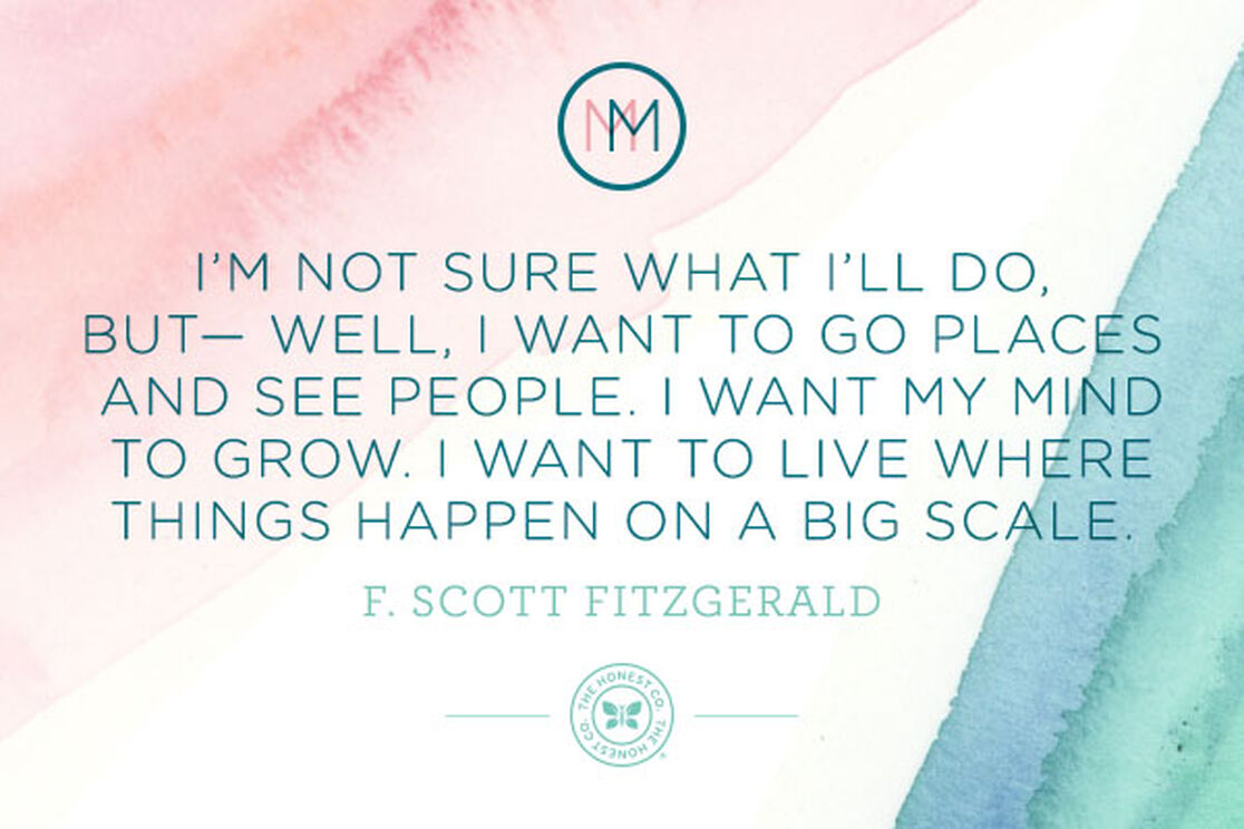 Mindful Monday: Fitzgerald on the New Year