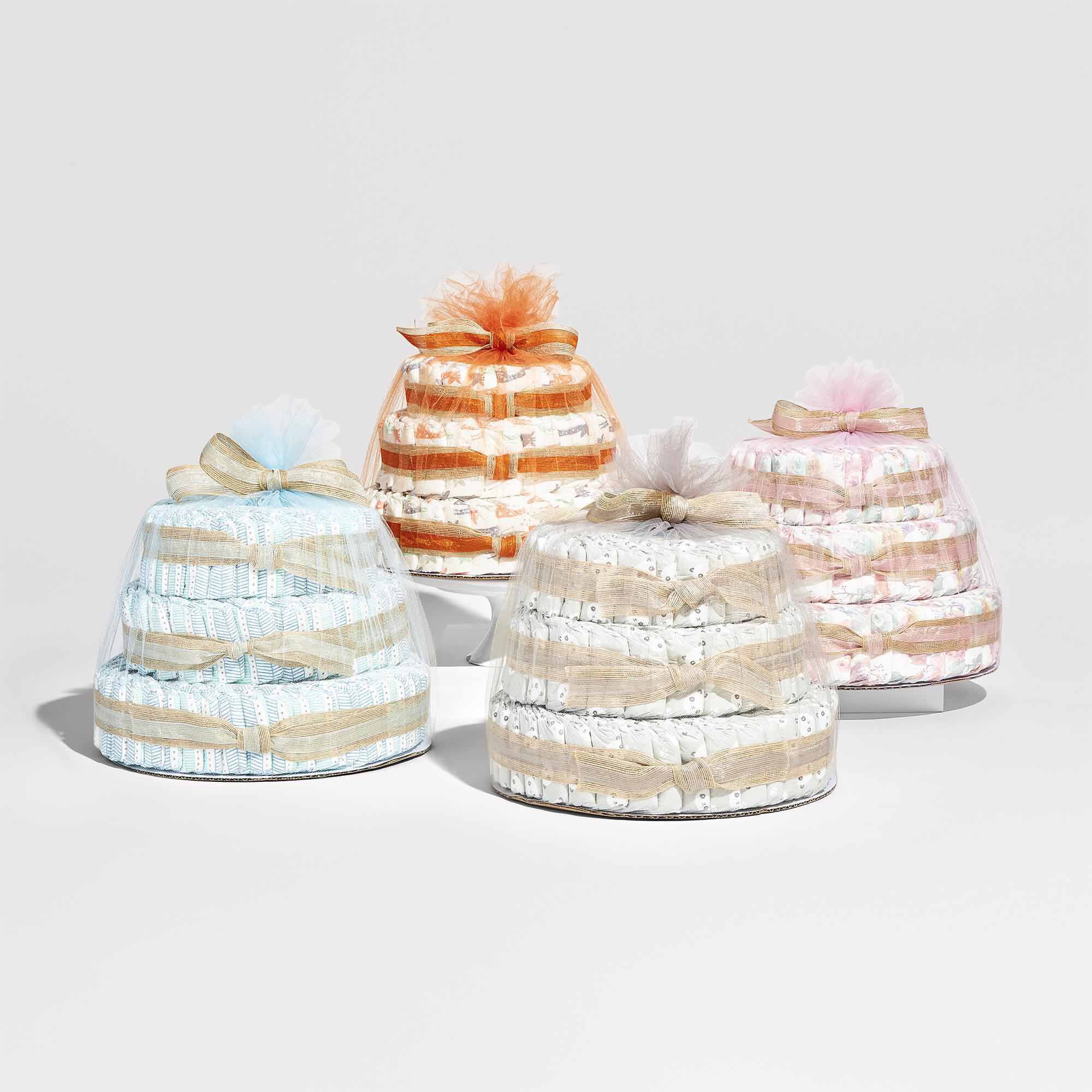 diaper cake for girls
