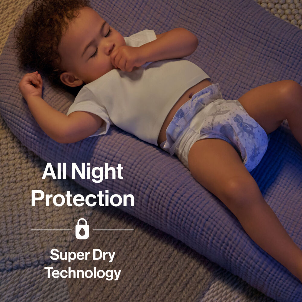 Overnight Diapers, Cozy Cloud, Size 5