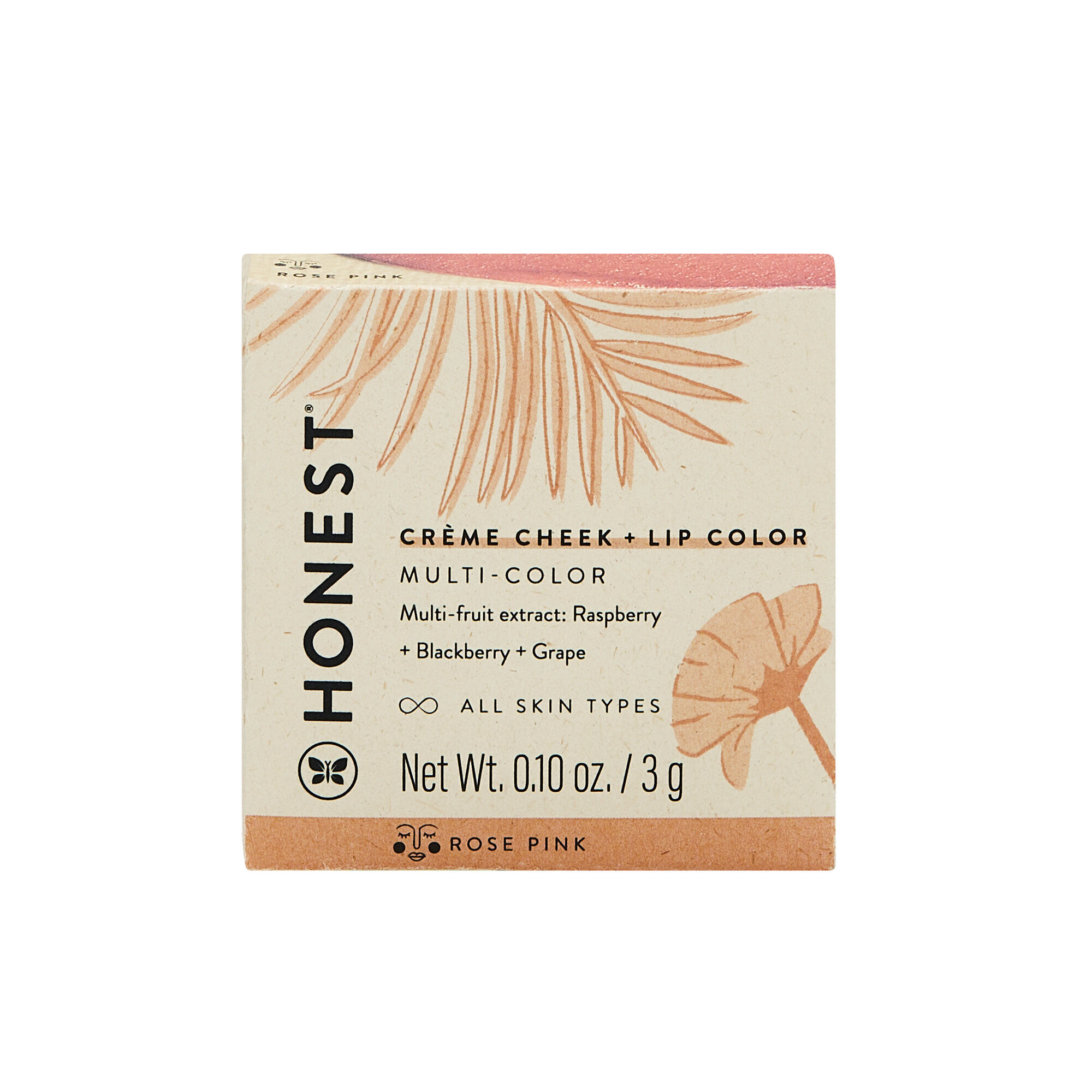 Creme Cheek + Lip Color, Rose Pink