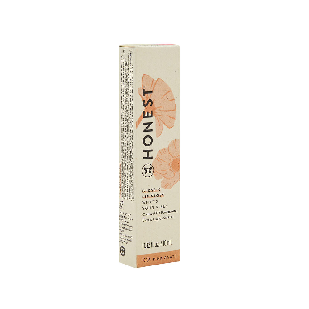 Gloss-C Lip Gloss, Pink Agate