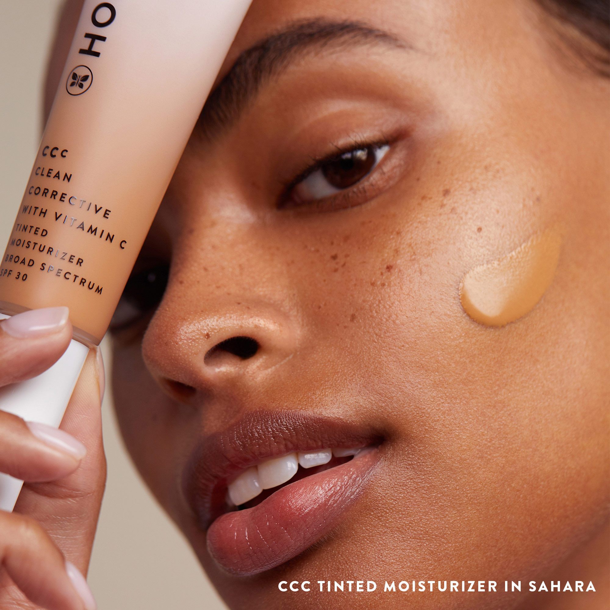 CCC Clean Corrective With Vitamin C Tinted Moisturizer Broad Spectrum SPF 30, Sahara