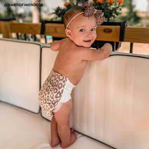 Clean Conscious Diaper, Beary Cool, Size 5