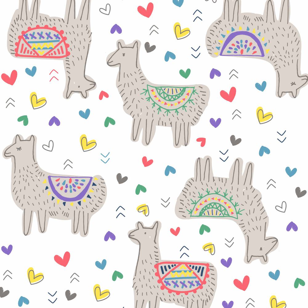 Clean Conscious Diaper, All the Alpacas, Size 7