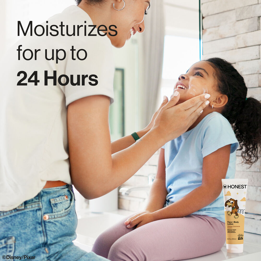 Disney and Pixar's Toy Story Face + Body Lotion, Orange Creamsicle