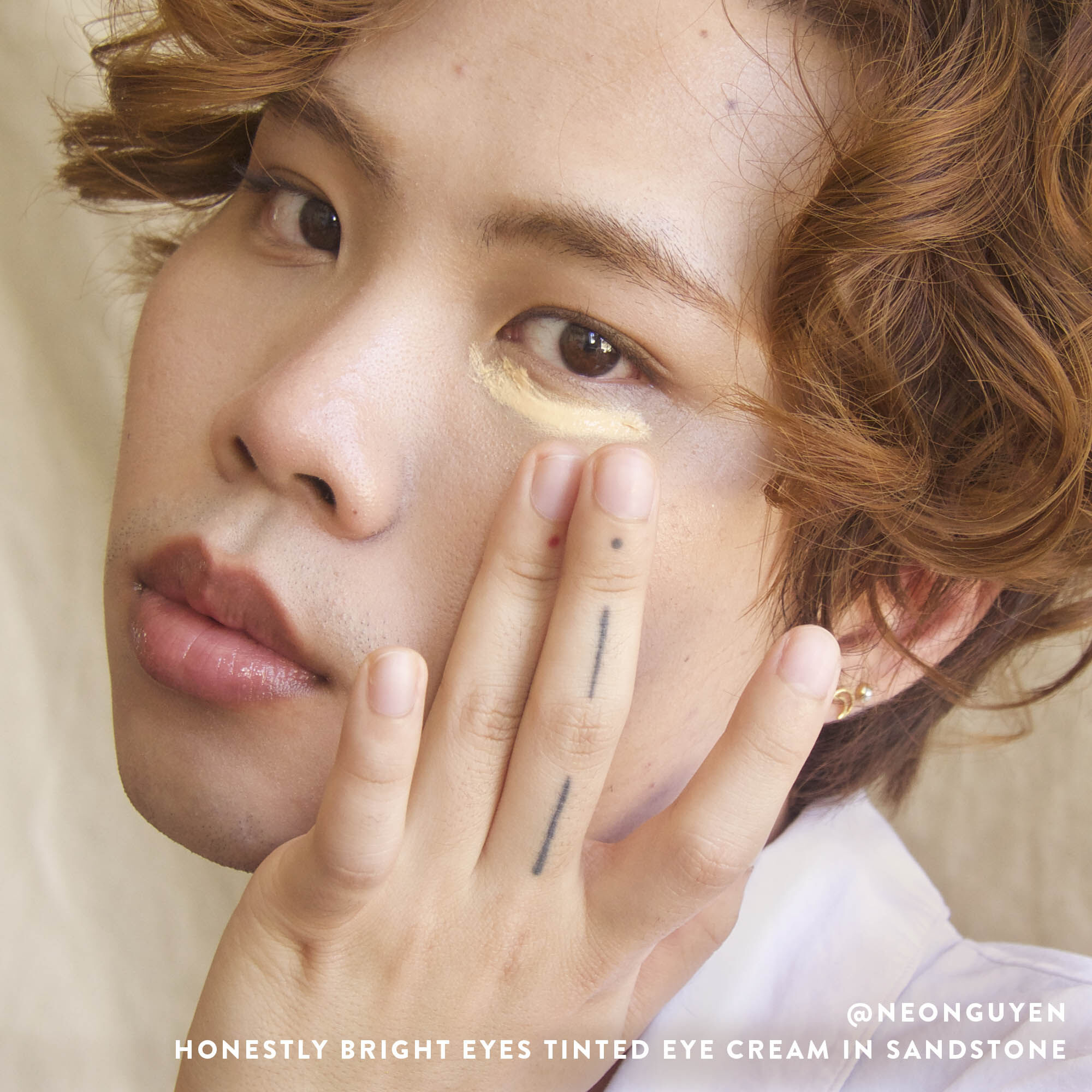 Honestly Bright Eyes Tinted Eye Cream, Sandstone
