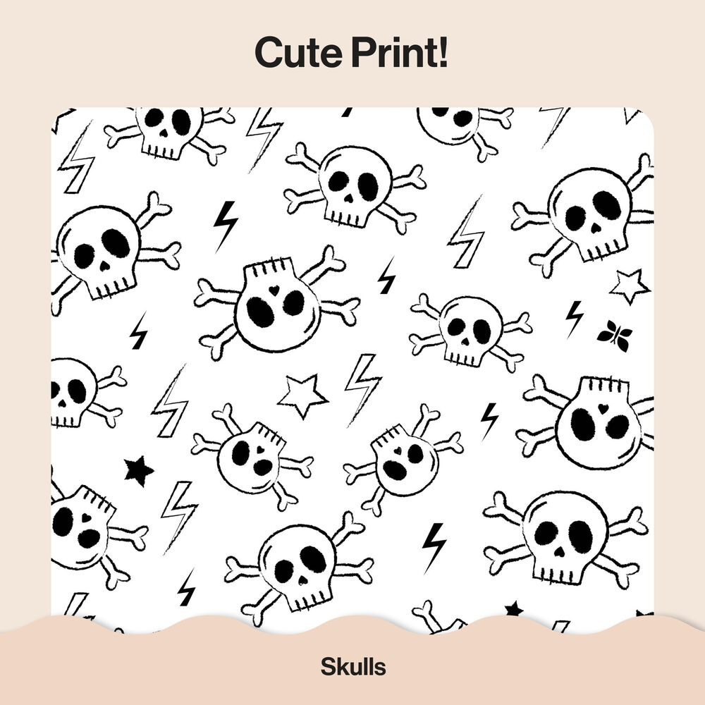 Honest Clean Conscious Diaper®, Skulls, Size 6