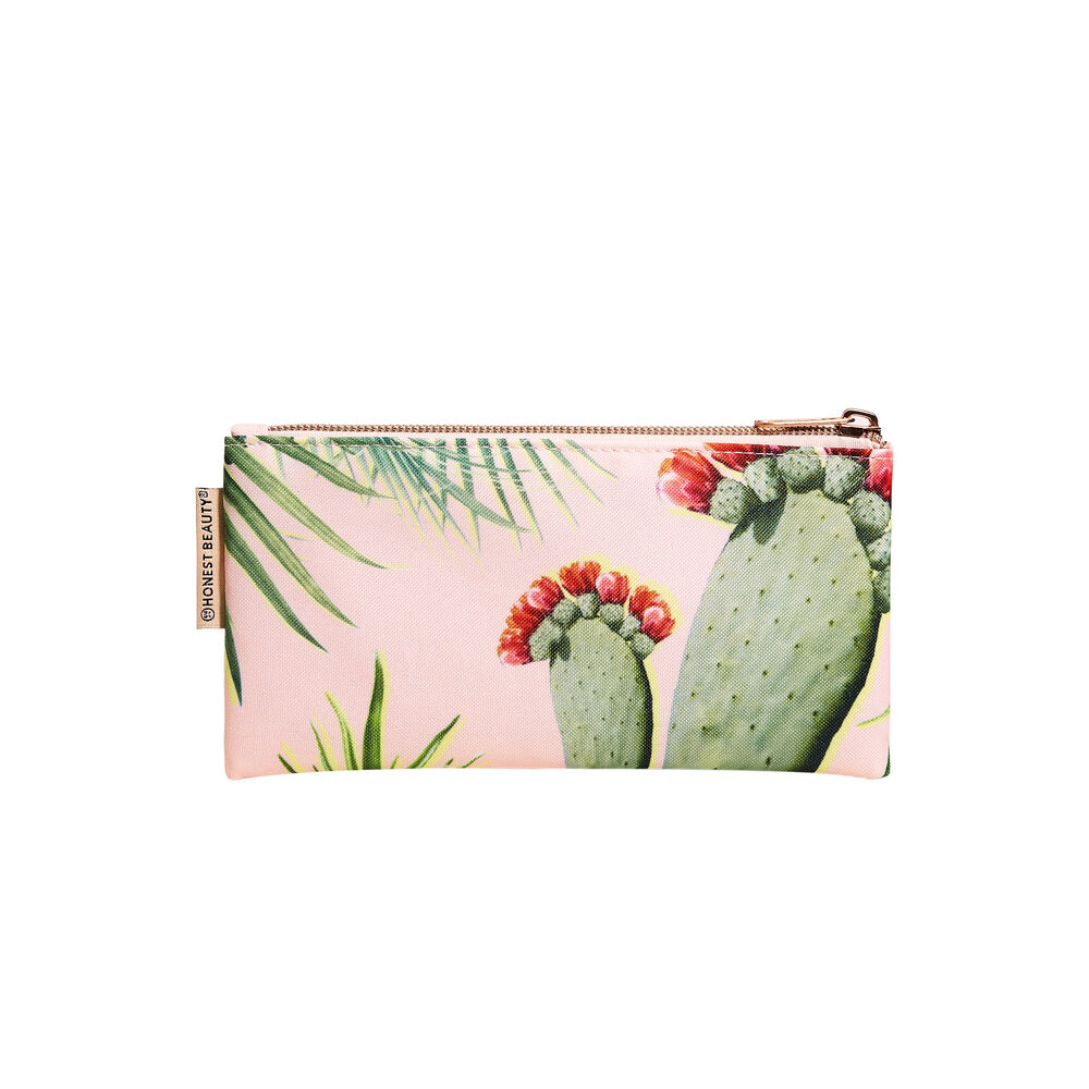 Palm Print Beauty Bag