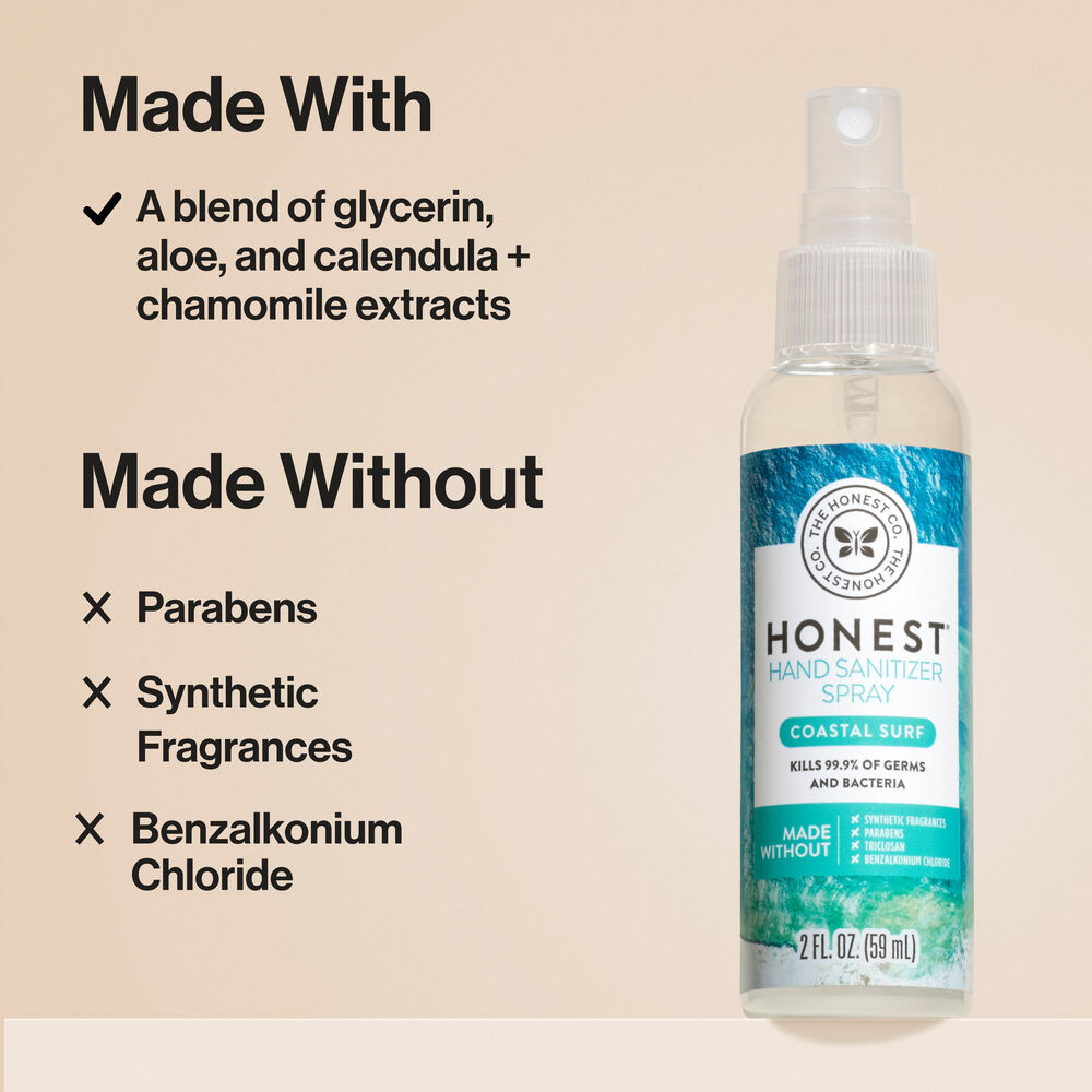 Hand Sanitizer Spray, Coastal Surf