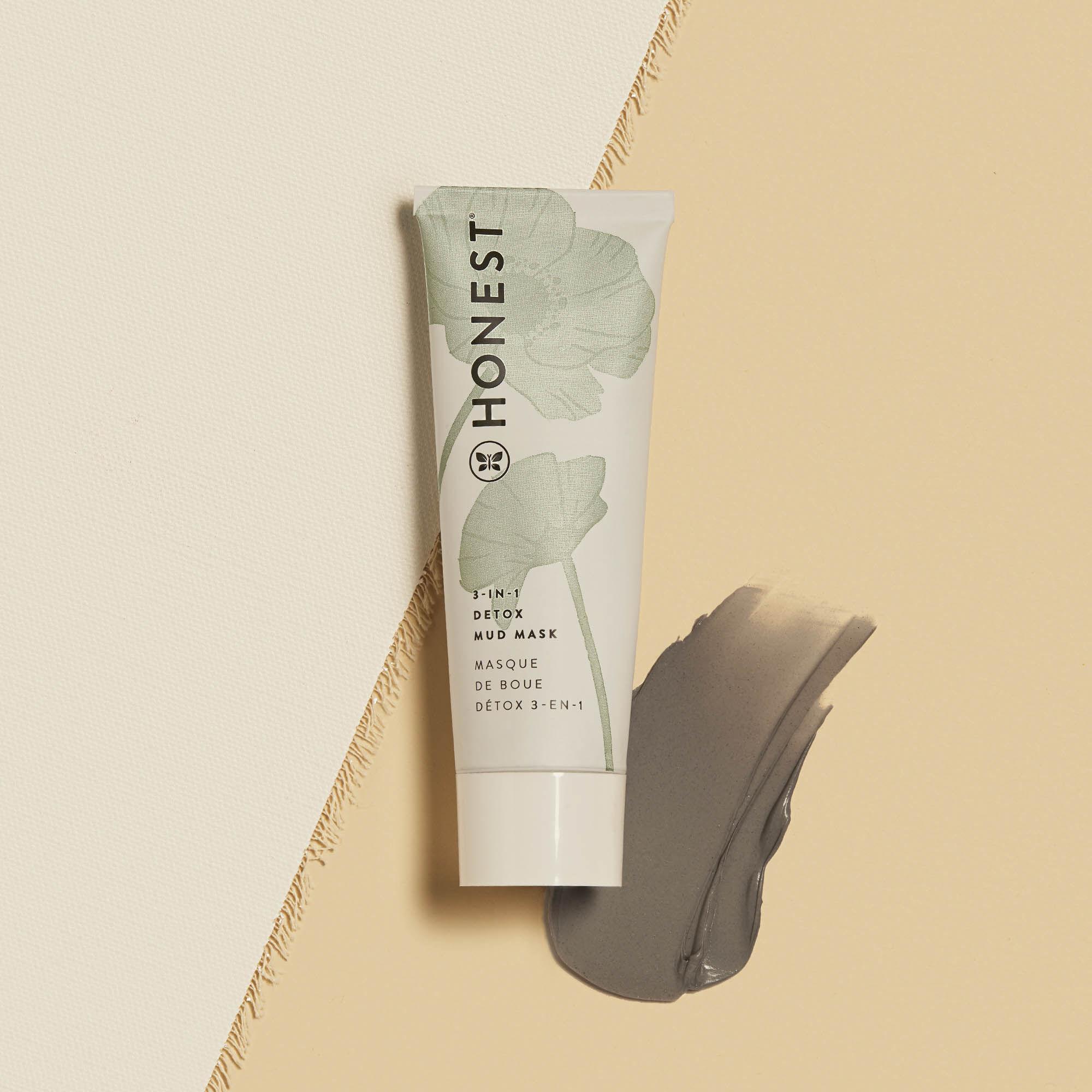Forblive Mere loft 3-in-1 Detox Mud Face Mask with Activated Charcoal | Honest