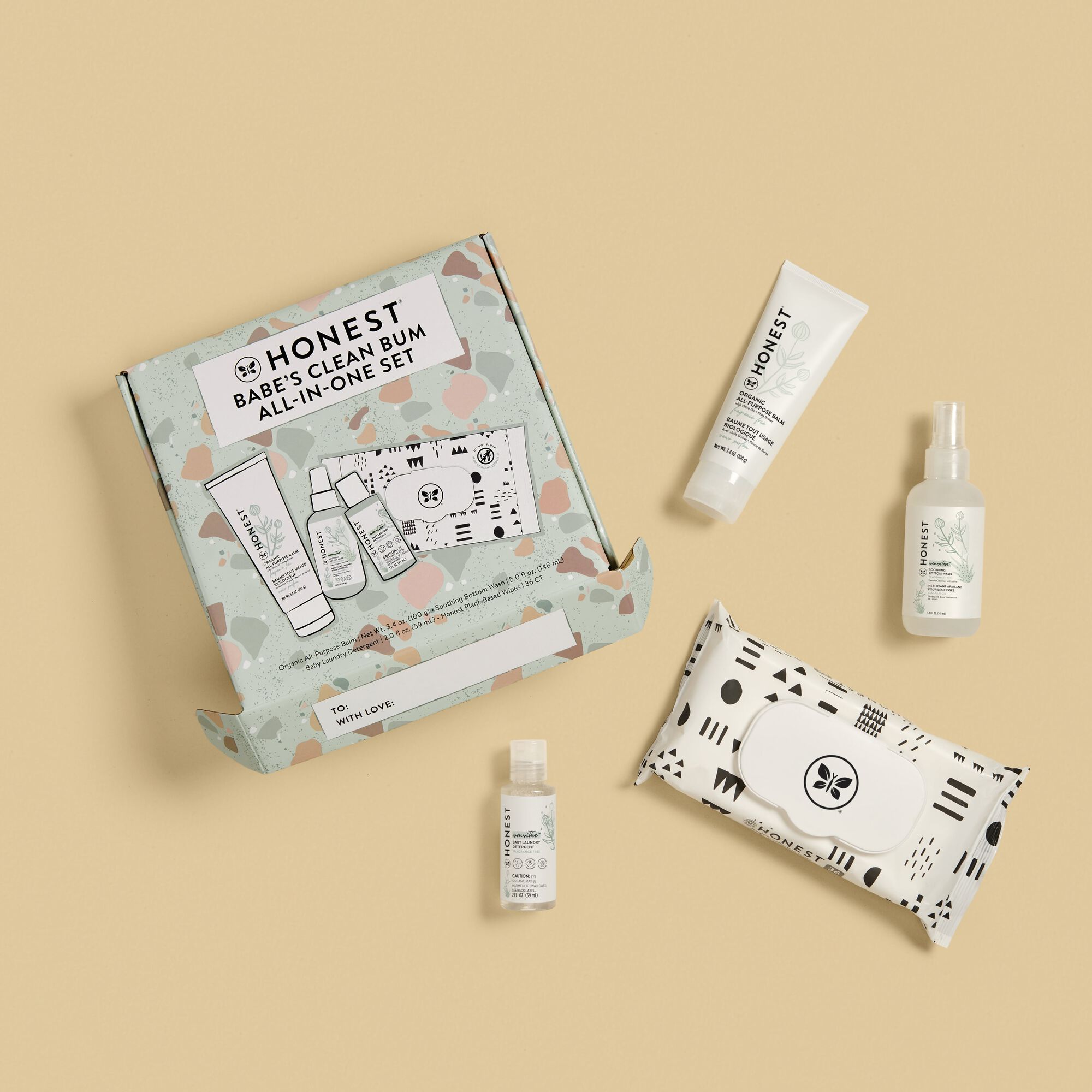 Babe's Clean Bum All-In-One Gift Set