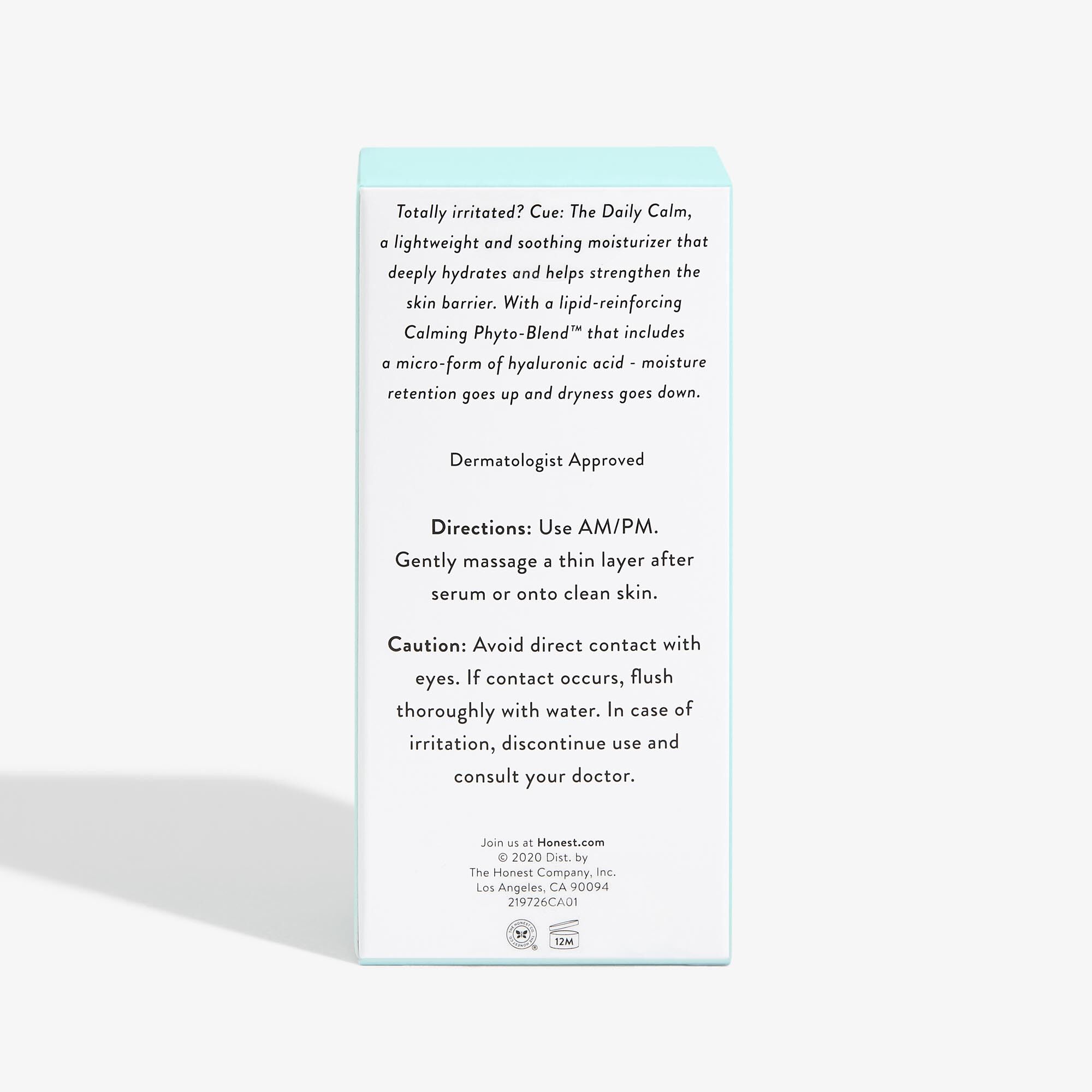 the daily calm lightweight moisturizer