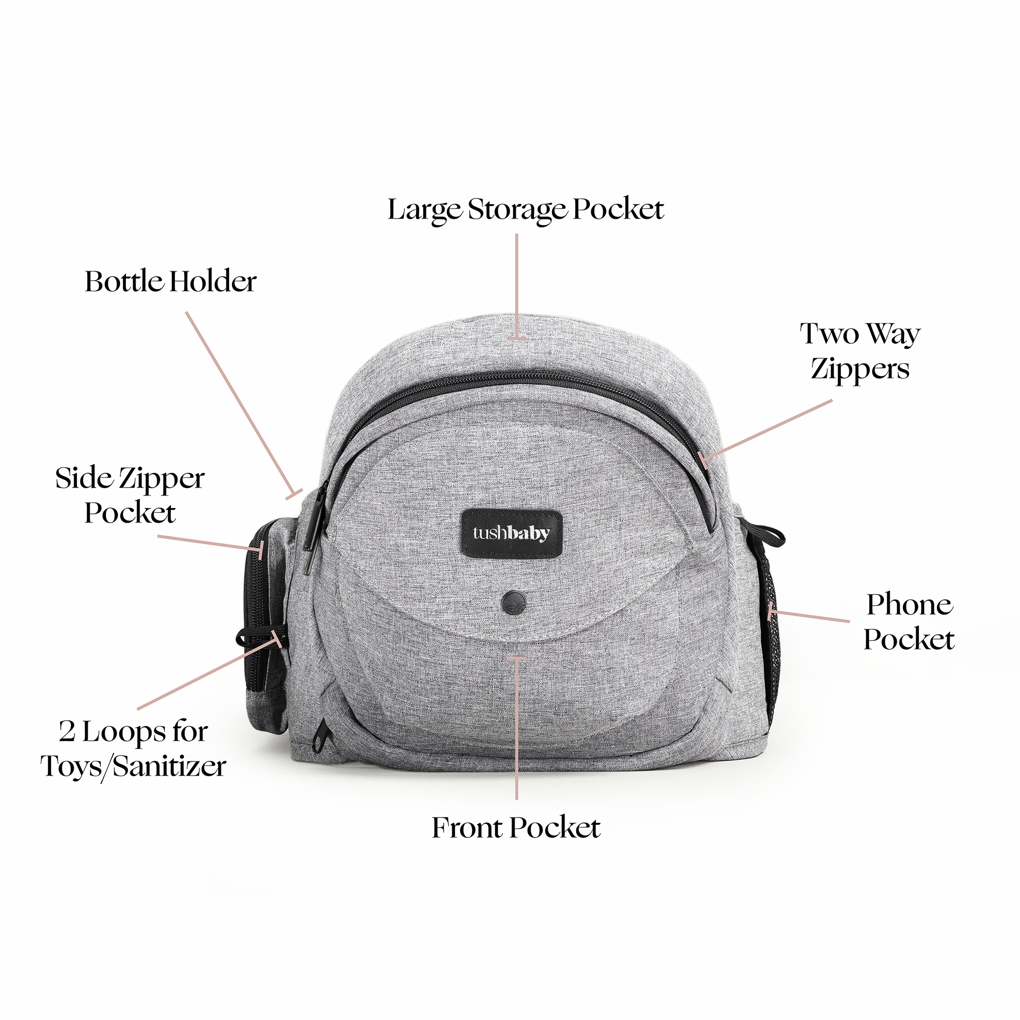 Tushbaby Hip Seat Carrier