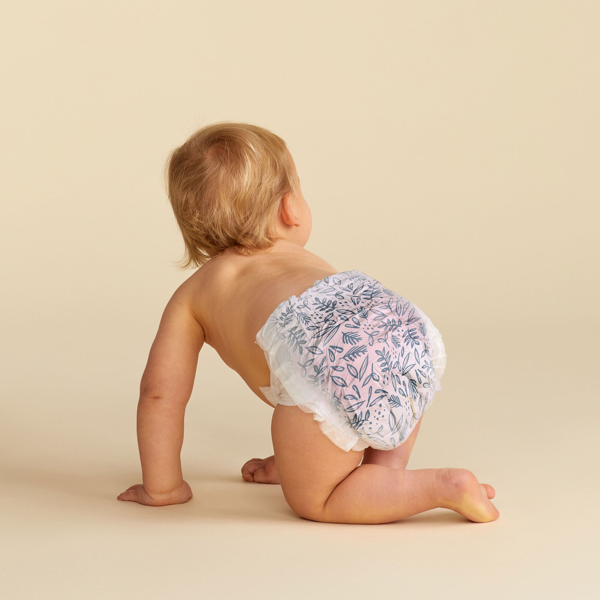 Clean Conscious Diaper, Sunrise Blooms, Size 1