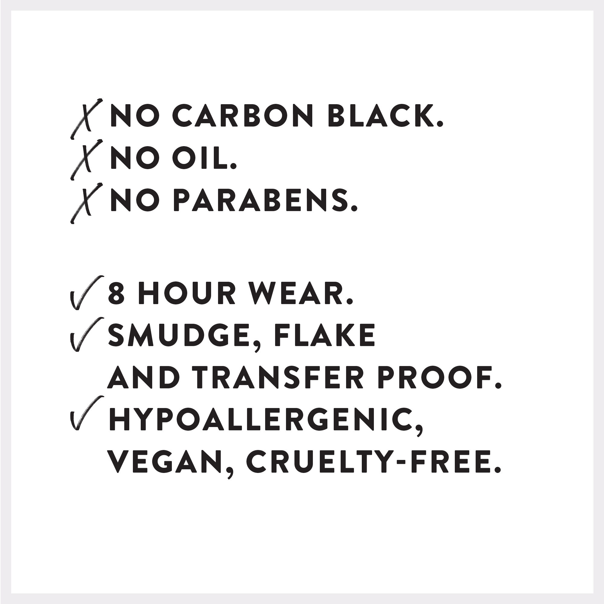 Black Liquid Eyeliner Black Honest