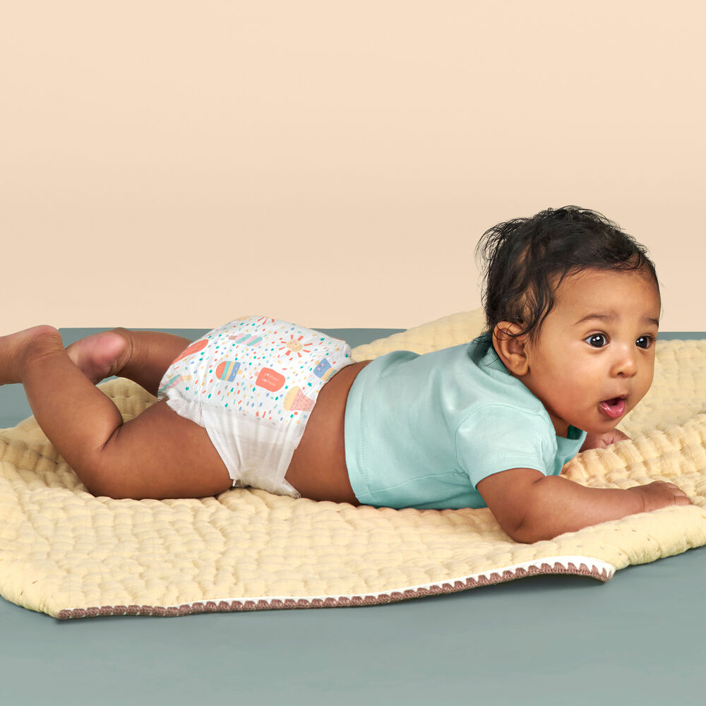 Honest Clean Conscious Diaper®, Chilly Cheeks, Size 1