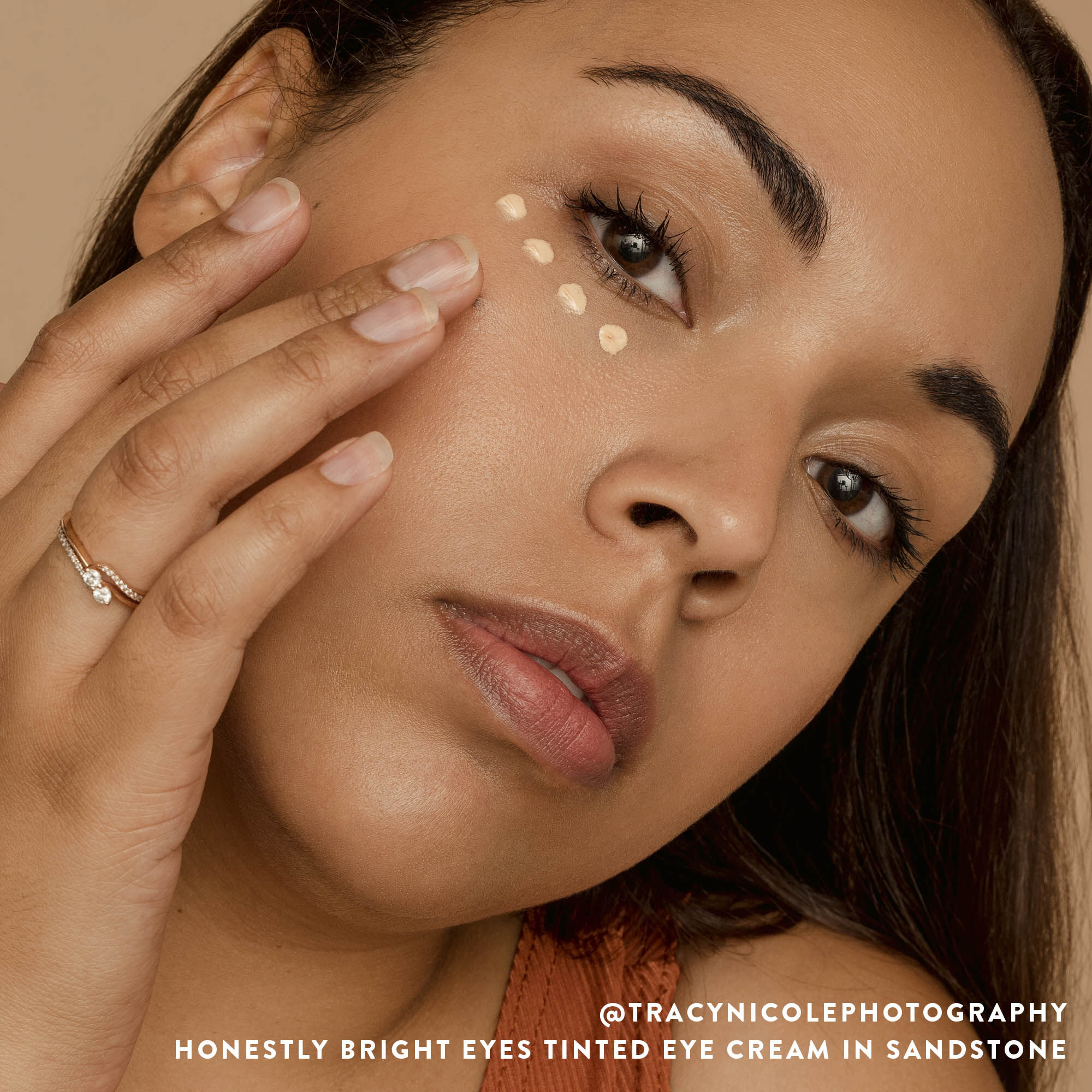 Honestly Bright Eyes Tinted Eye Cream, Sandstone