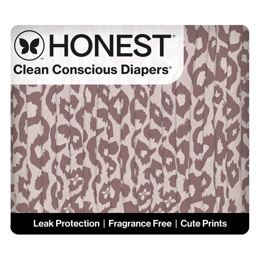 Honest Clean Conscious Diaper®, Wild Thang, Size 4