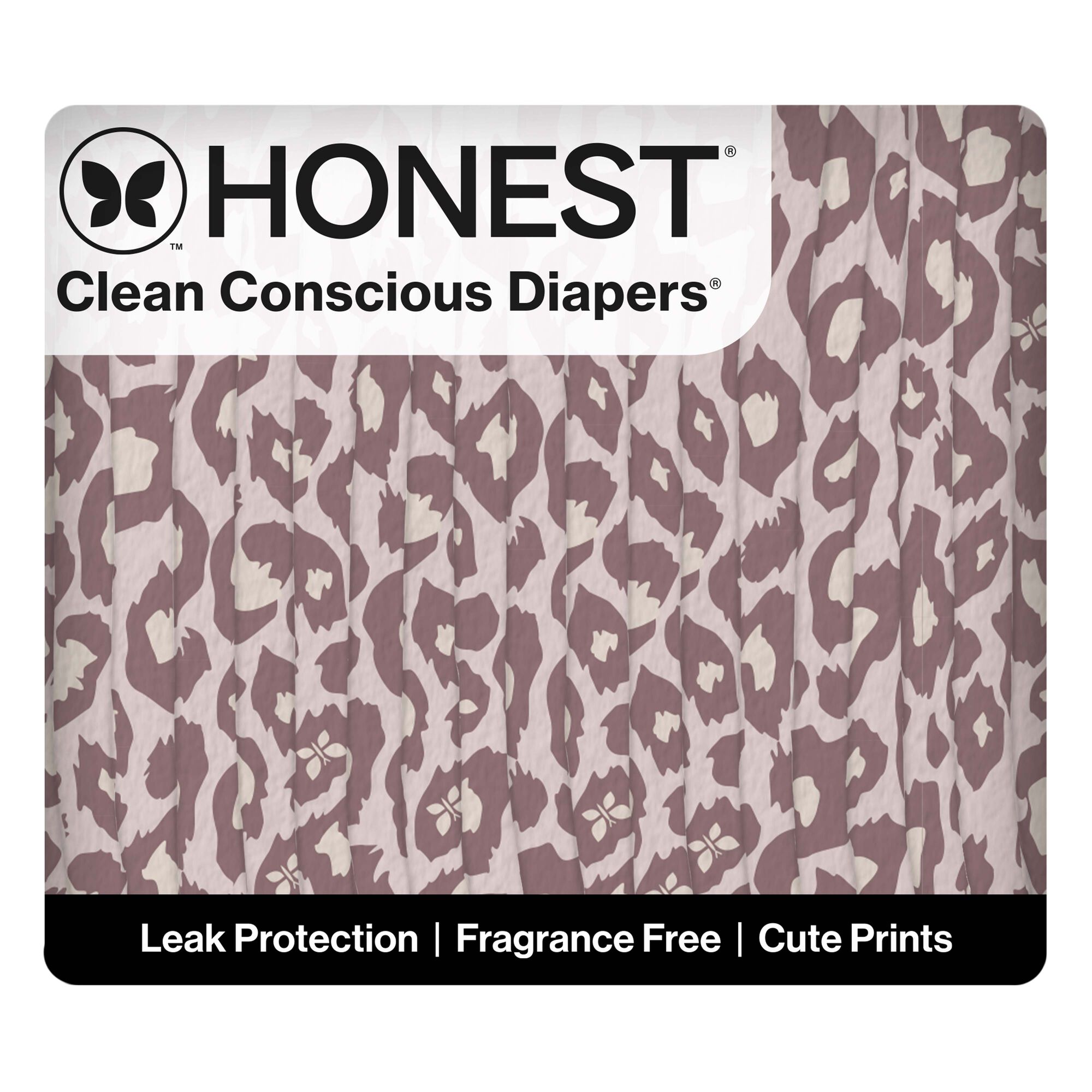 Honest Clean Conscious Diaper®, Wild Thang, Size 4