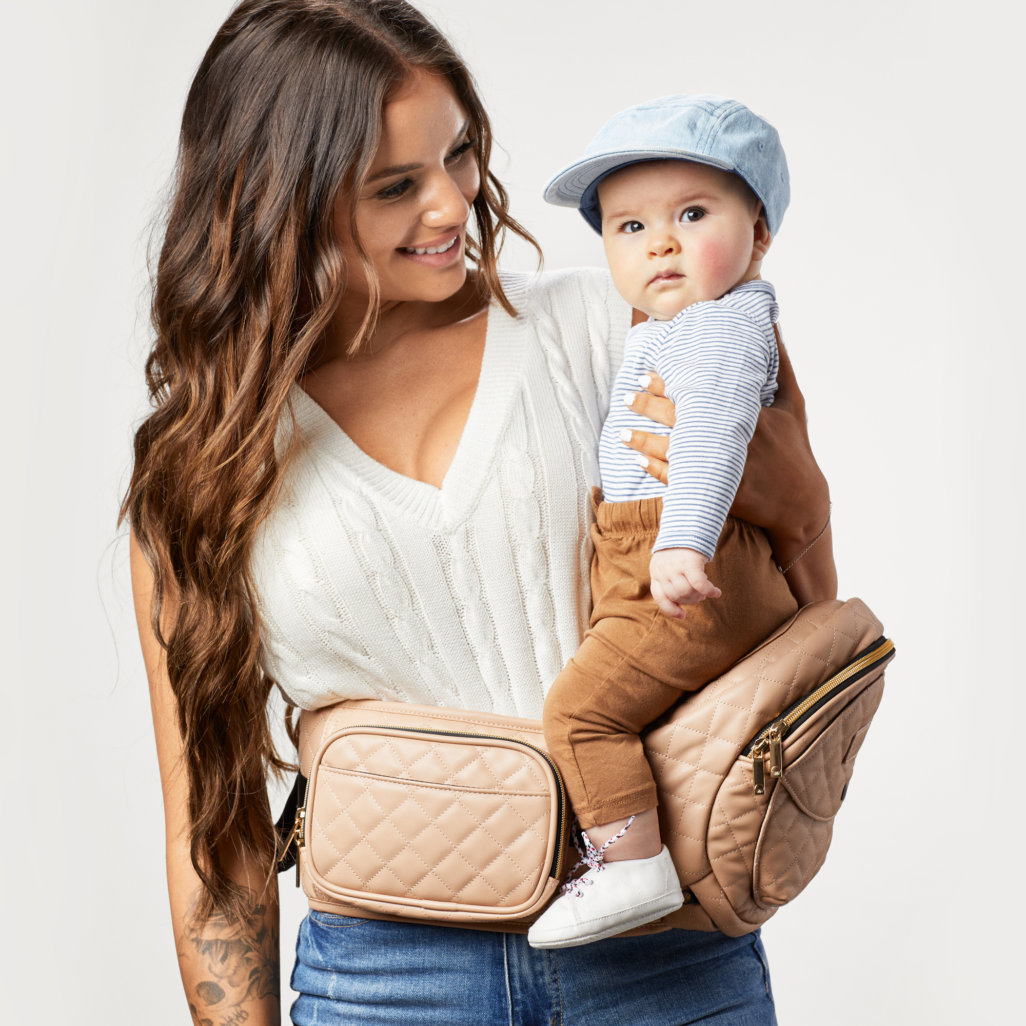 Tushbaby Vegan Leather Hip Seat Carrier
