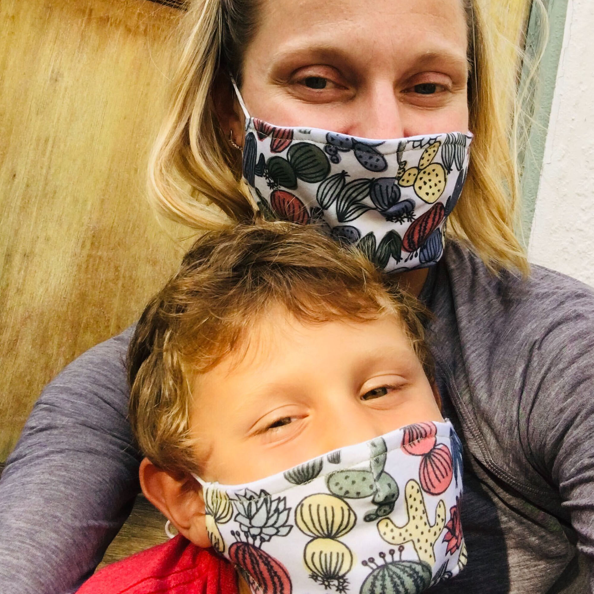 Protect The Fam Cotton Face Mask Family 8-Pack
