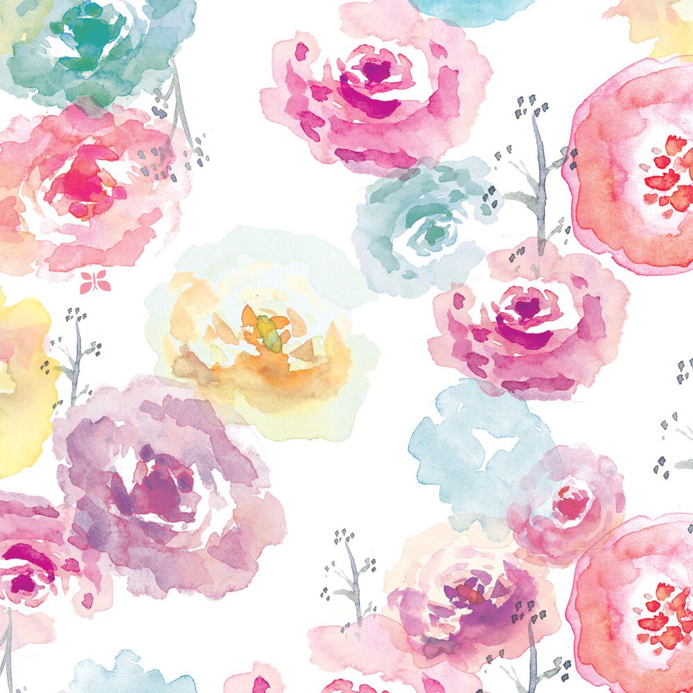 Clean Conscious Diaper, Rose Blossoms, Size 1
