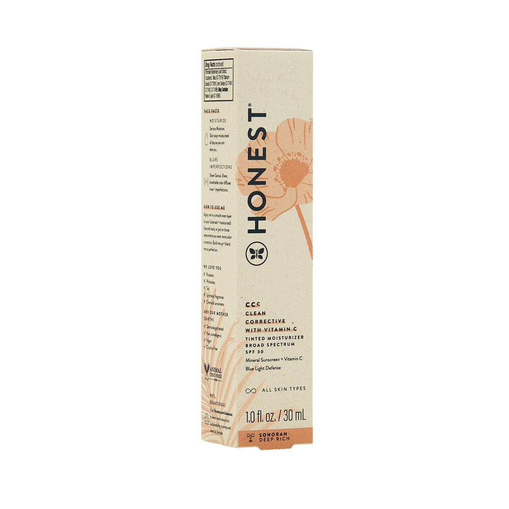 CCC Clean Corrective With Vitamin C Tinted Moisturizer Broad Spectrum SPF 30, Sonoran