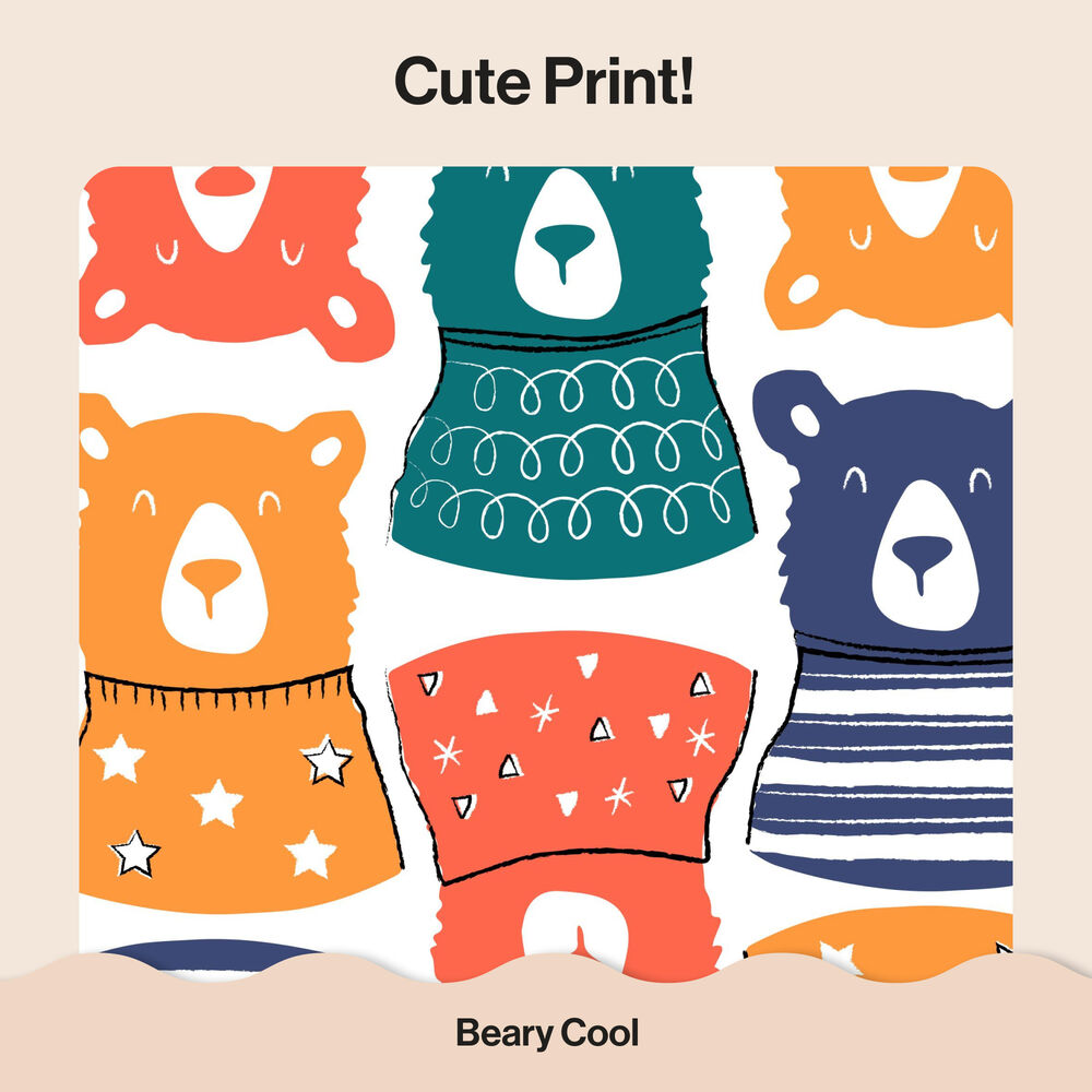 Honest Clean Conscious Diaper®, Beary Cool, Size 6