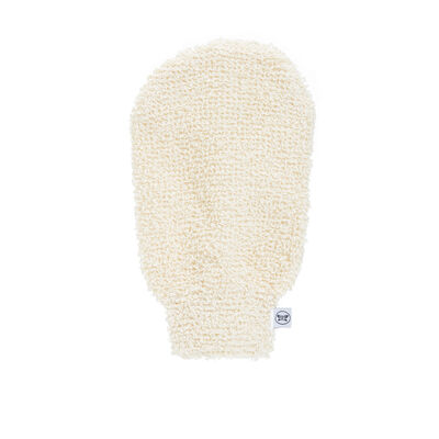 Exfoliating Cotton Linen Bath Mitt