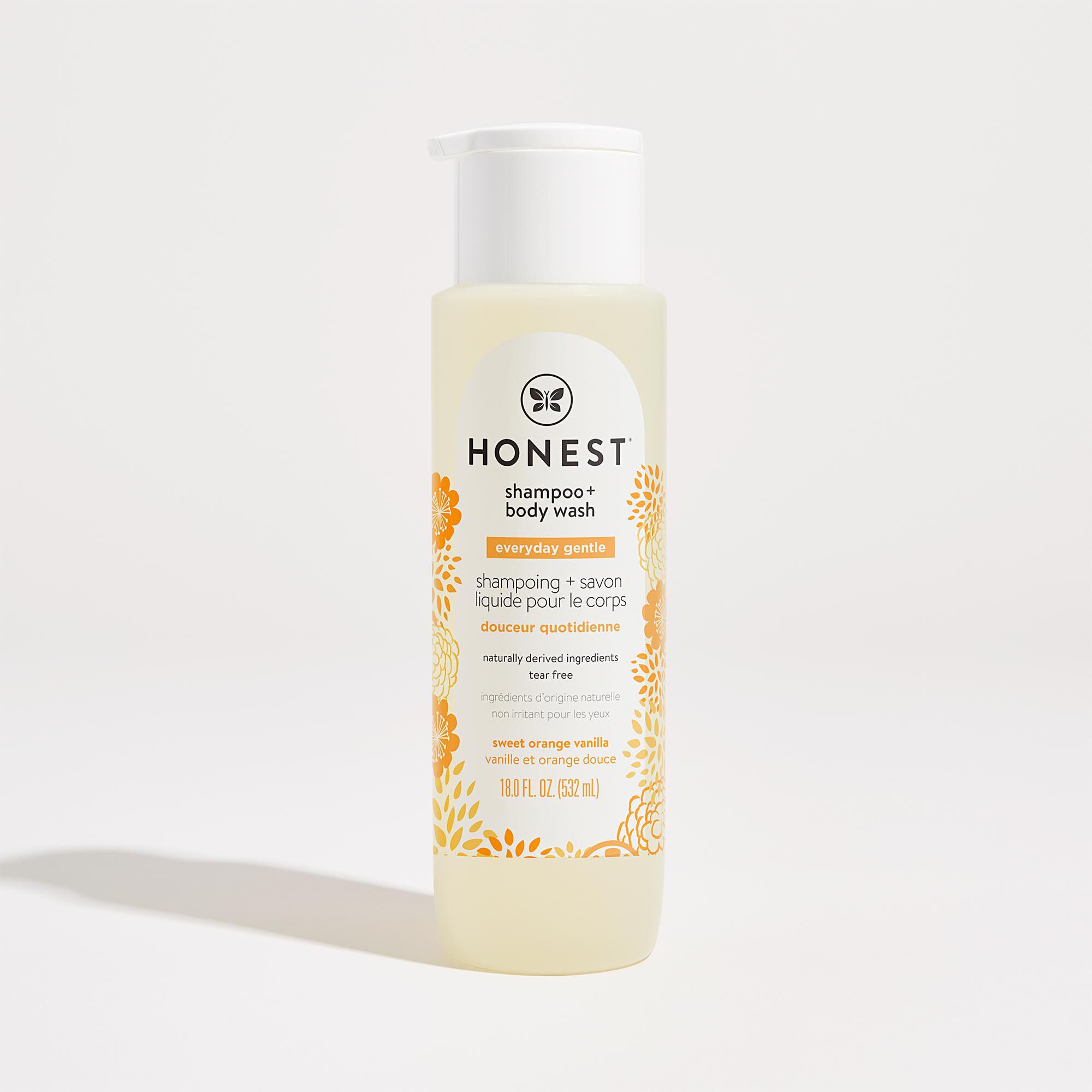 Shampoo + Body Wash, Value Size, Everyday Gentle Honest